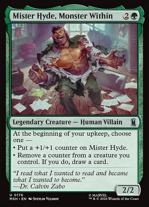 MSH: Mister Hyde, Monster Within (Foil)