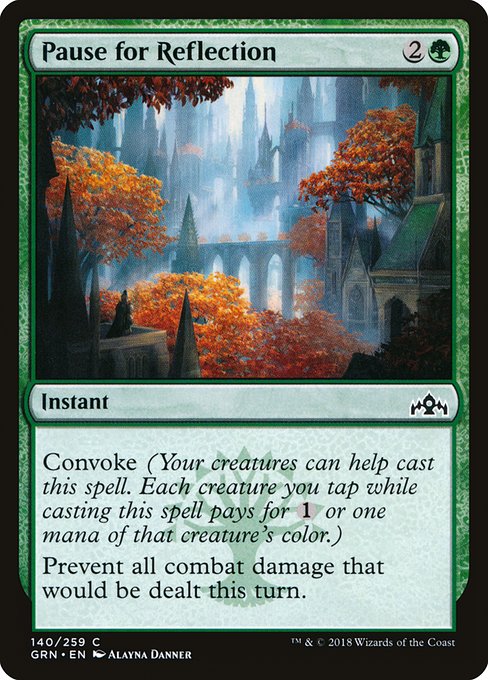 GRN: Pause for Reflection