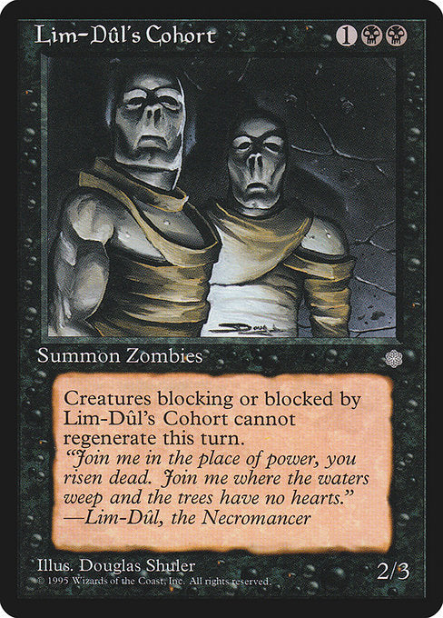 ICE: Lim-Dul's Cohort