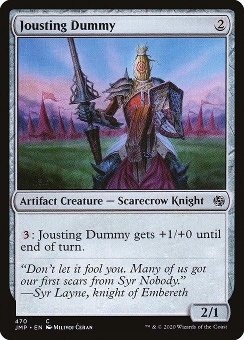 JMP: Jousting Dummy