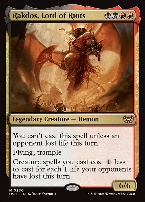 DSC: Rakdos, Lord of Riots