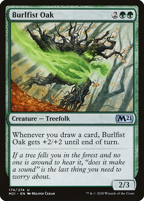 M21: Burlfist Oak (Foil)