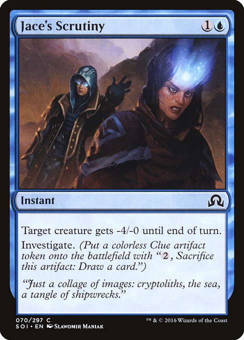 SOI: Jace's Scrutiny (Foil)