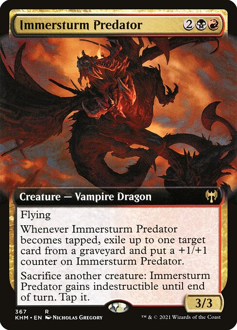 KHM: Immersturm Predator (Extended Art) (Foil)