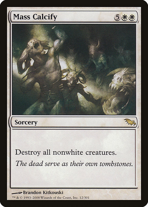 SHM: Mass Calcify (Foil)