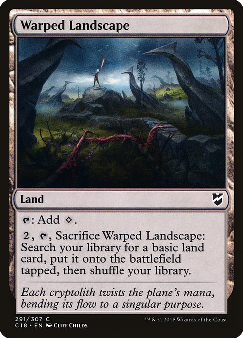 C18: Warped Landscape