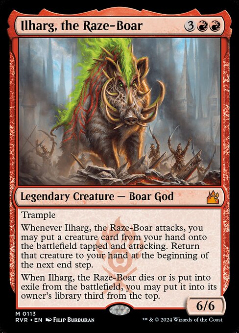 RVR: Ilharg, the Raze-Boar (Foil)