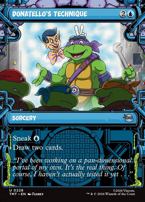 TMT: Donatello's Technique (Showcase)