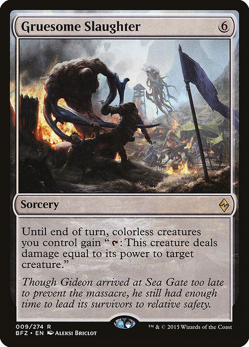 BFZ: Gruesome Slaughter (Foil)