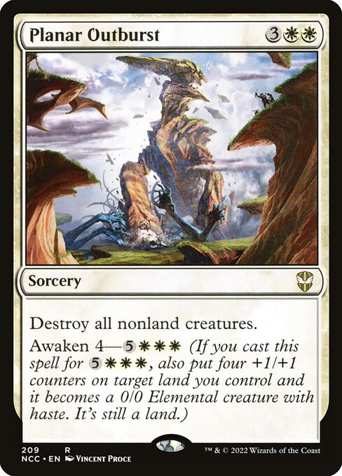 NCC: Planar Outburst