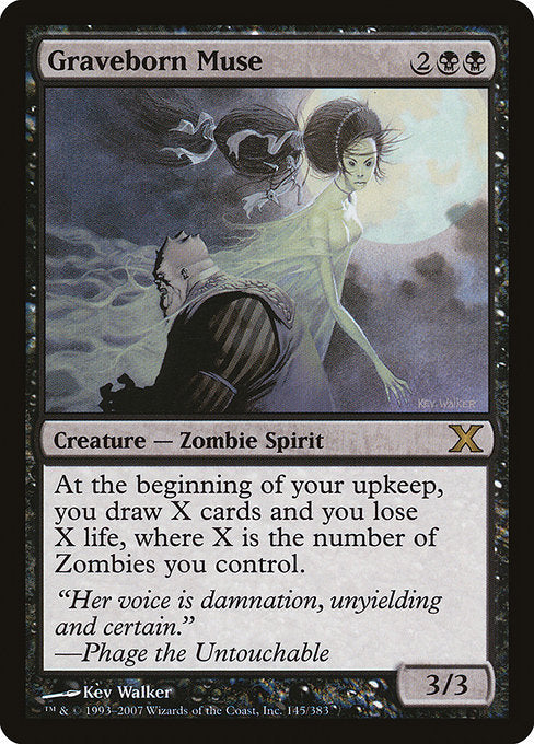 10E: Graveborn Muse (Foil)