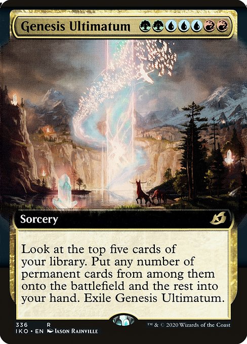 IKO: Genesis Ultimatum (Extended Art) (Foil)