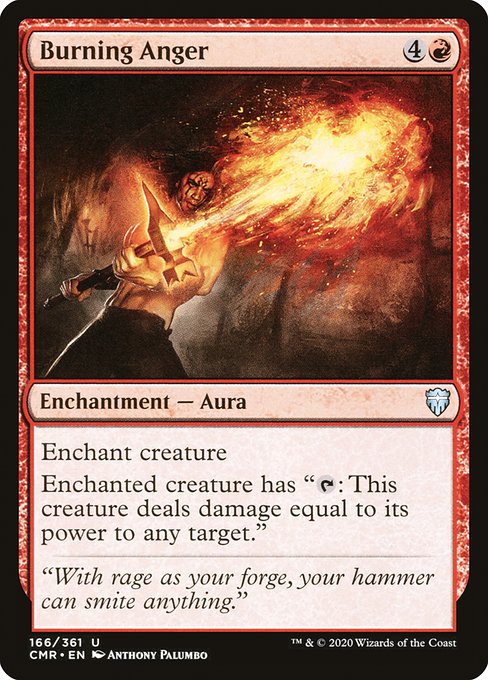 CMR: Burning Anger (Foil)
