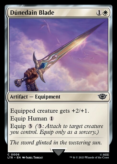 LTR: Dunedain Blade (Foil)