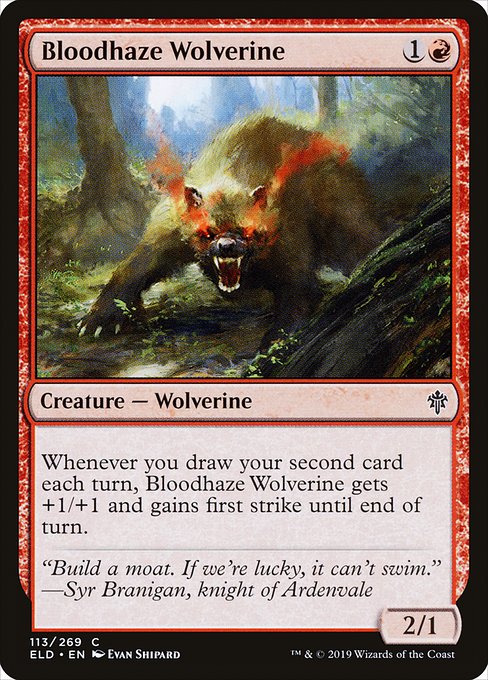 ELD: Bloodhaze Wolverine (Foil)