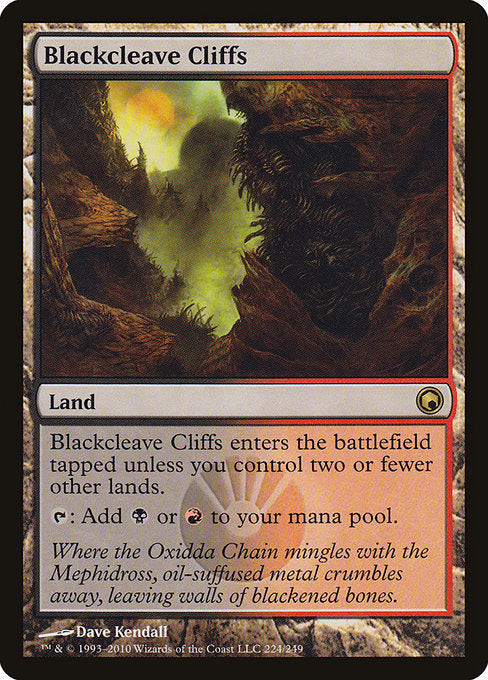 SOM: Blackcleave Cliffs (Foil)