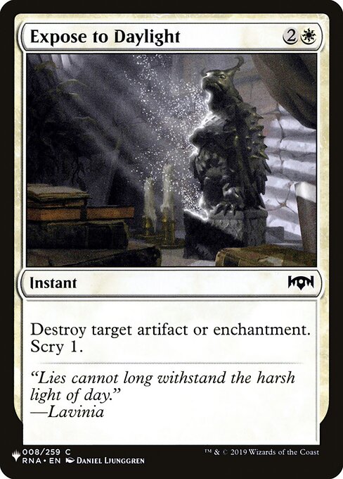 PLST: Expose to Daylight