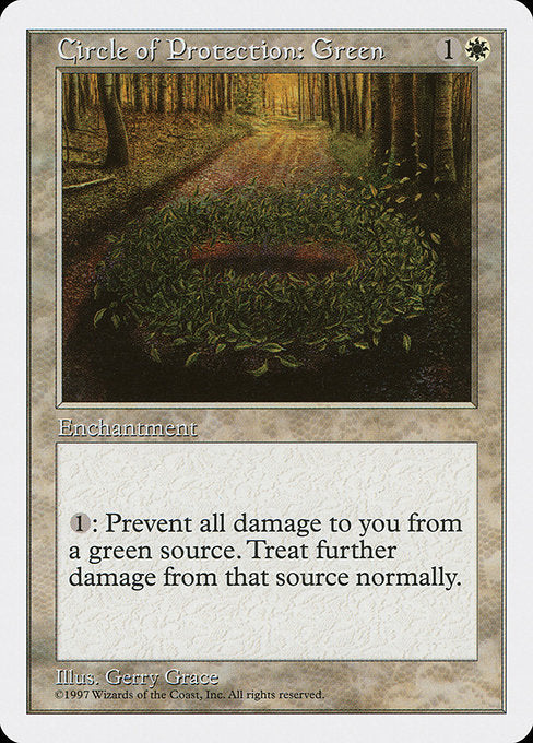 5ED: Circle of Protection: Green