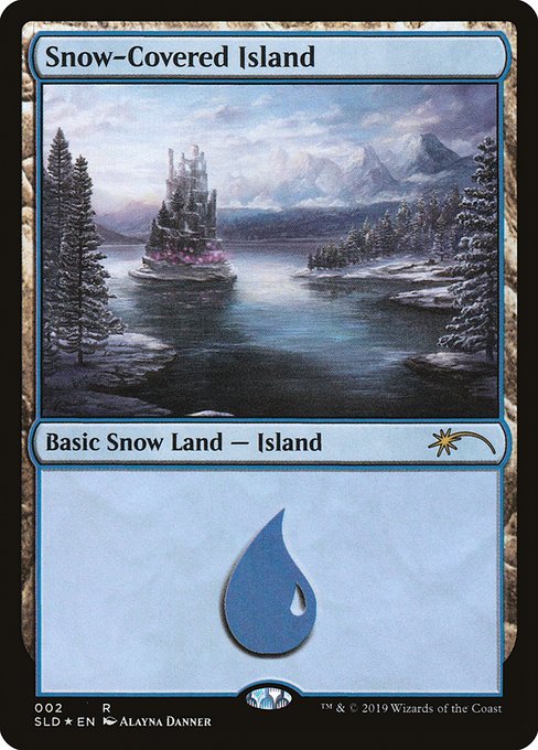 SLD: Snow-Covered Island (2) (Foil)