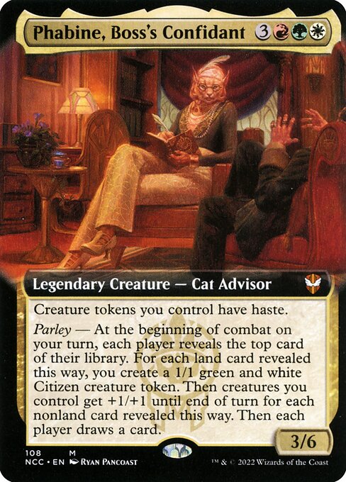 NCC: Phabine, Boss's Confidant (Extended Art)