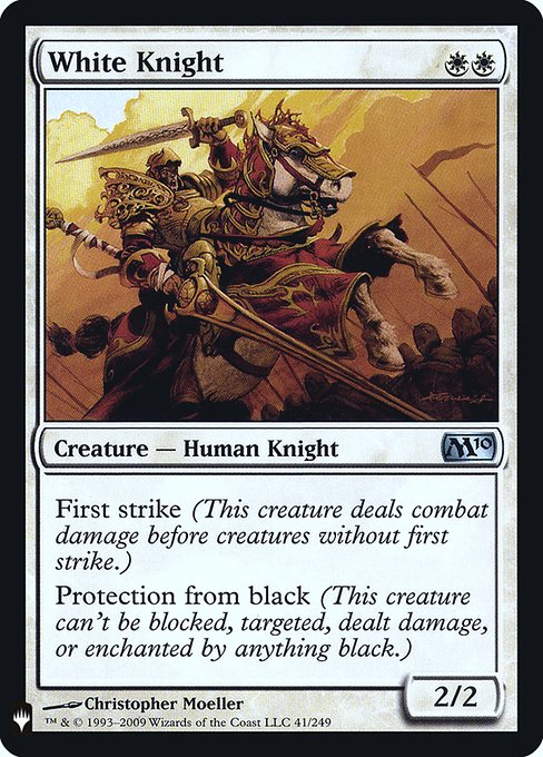 PLST: White Knight (Foil)
