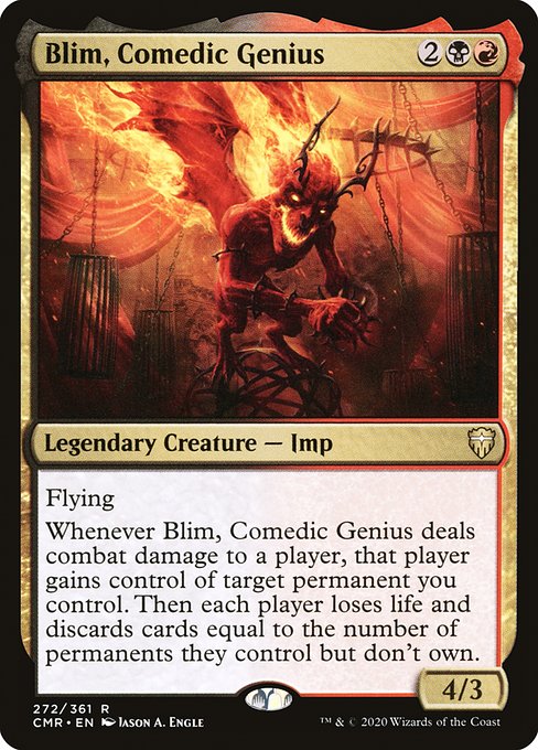 CMR: Blim, Comedic Genius (Foil)