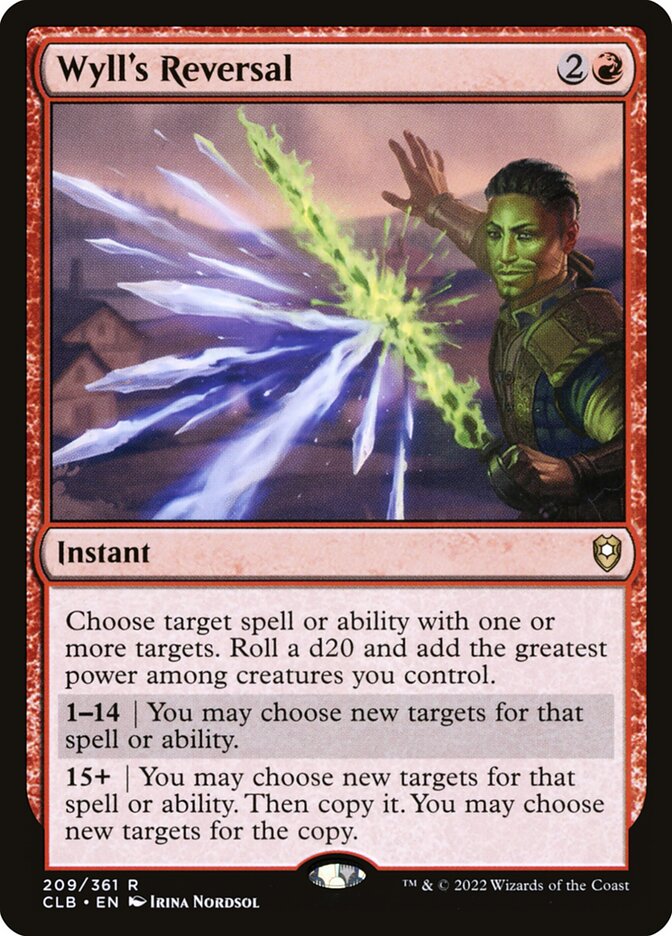 Wyll's Reversal [Foil] :: CLB