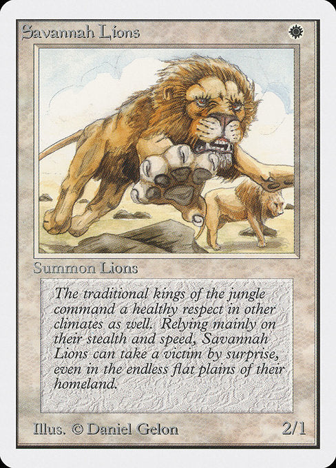 2ED: Savannah Lions