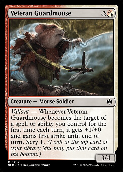 BLB: Veteran Guardmouse (Foil)