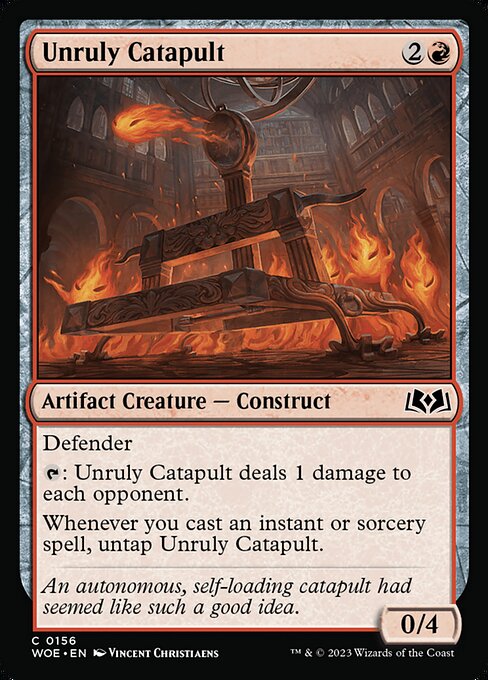 WOE: Unruly Catapult (Foil)