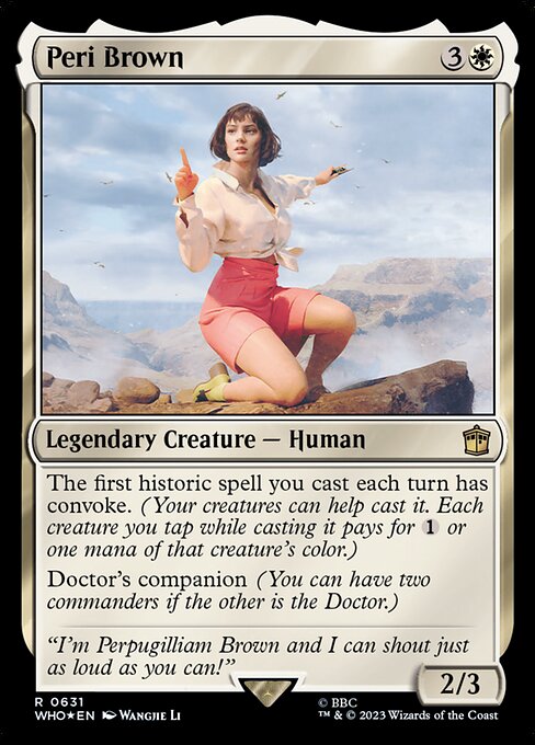 WHO: Peri Brown (Surge Foil)