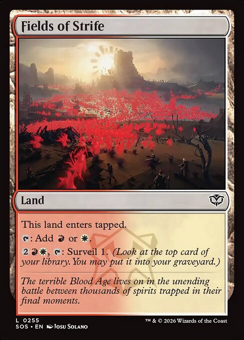 SOS: Fields of Strife (Foil)