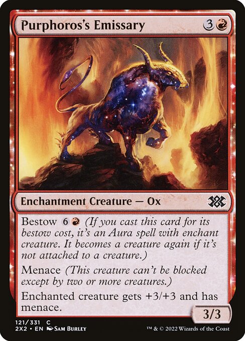 2X2: Purphoros's Emissary (Foil)