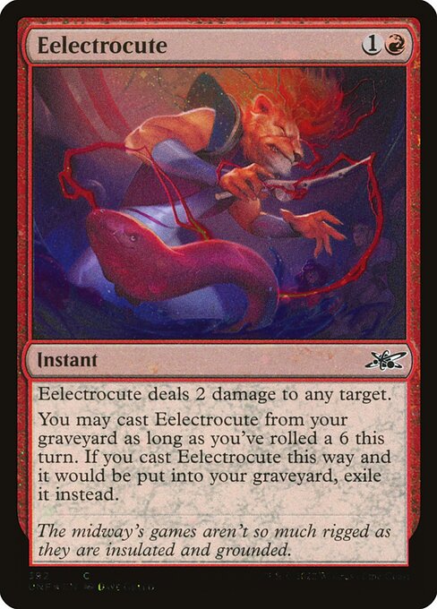 UNF: Eelectrocute (Galaxy Foil)