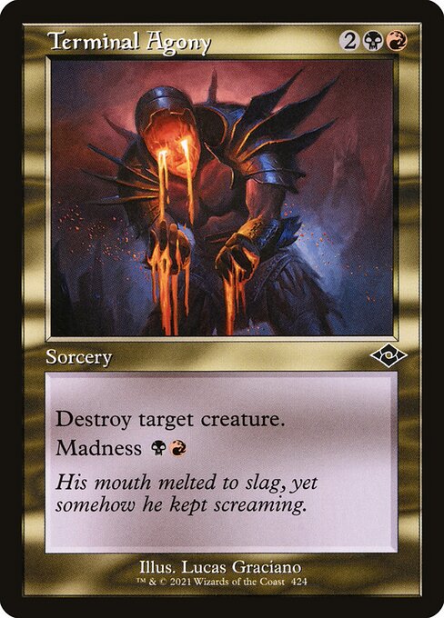 MH2: Terminal Agony (Retro Frame) (Foil)