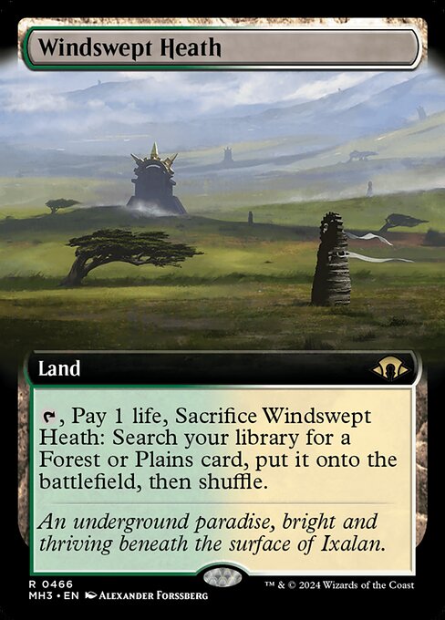 MH3: Windswept Heath (Extended Art) (Foil)