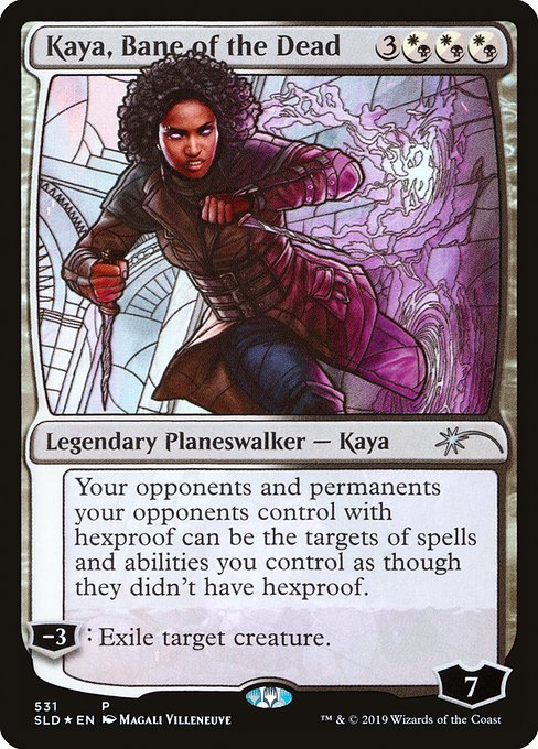 SLD: Kaya, Bane of the Dead (Stained Glass) (Foil)