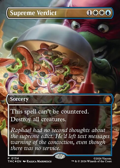 TMC: Supreme Verdict (Borderless) (Foil)