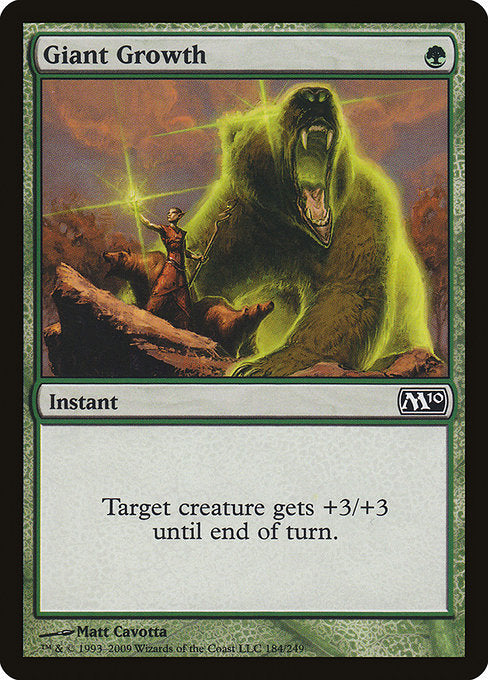 M10: Giant Growth (Foil)