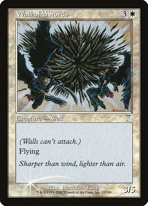 7ED: Wall of Swords (Foil)