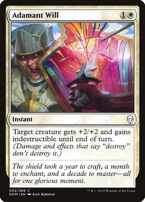 DOM: Adamant Will (Foil)