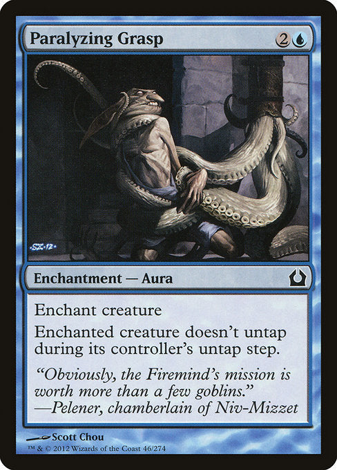 RTR: Paralyzing Grasp