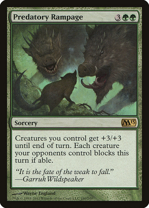 M13: Predatory Rampage (Foil)