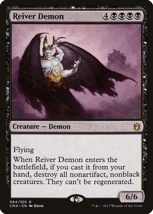 CMA: Reiver Demon