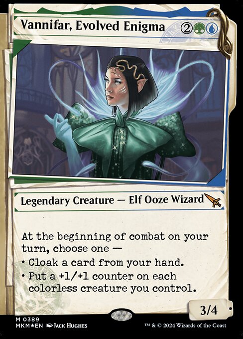 MKM: Vannifar, Evolved Enigma (Showcase) (Invisible Ink) (Foil)