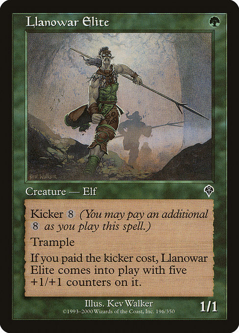 INV: Llanowar Elite (Foil)