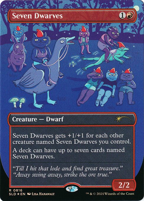 SLD: Seven Dwarves (0816) (Foil)
