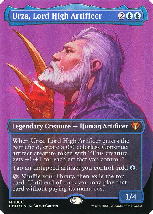 CMM: Urza, Lord High Artificer (Textured Foil)