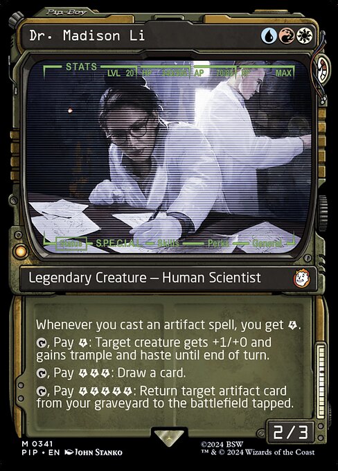 PIP: Dr. Madison Li (Showcase) (Foil)