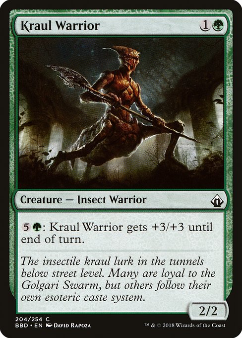 BBD: Kraul Warrior (Foil)